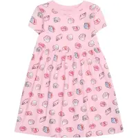 s.Oliver Robe lilas / rose / rose / blanc