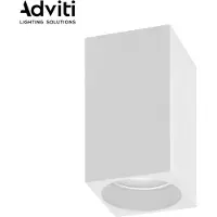 Adviti BARBRA DLS GU10 lampe carrée blanc OR-OD-6142WGU10