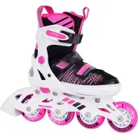 Tempish Gokid Adjustable Junior Inline Skates Rose EU 37-40 Fille