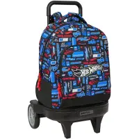 Safta Sac à Dos à Roulettes Hot Wheels