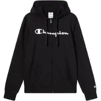 Champion Veste de survêtement noir / blanc