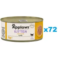 Applaws Cat Tin Kitten - Blanc de poulet pour chatons - 72X70 g