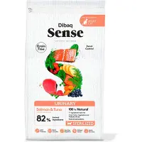 Dibaq Nourriture Pour Chats Au Saumon Et Au Thon Sense Grain Free Urinary 1.5kg