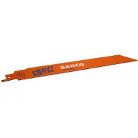 Bahco Jeu De Lames Bimétalliques Sandflex Standard Pour La Coupe Des Métaux Lourds 8/12 Dpp 228 Mm 100 Unités