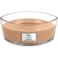 Woodwick Golden Milk bougie parfumée avec mèche en bois (hearthwick) 453.6 g