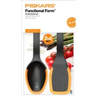 Fiskars Functionalform Kitchen Set Of 2 Pieces-pallet & Spoon Kitchen Utensils Set Doré