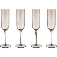 Blomus Coupe de Champagne Blomus Fuum Bronze (Set de 4)