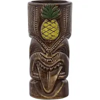 Ich-zapfe Tasse Tiki - Anaface - Ananas - Céramique - 550 Ml - Marron