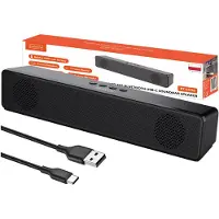 Zenwire Mini barre de son - haut-parleur portable - 18 W - Bluetooth - radio sans fil - FM - SD USB AUX