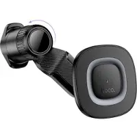 Hoco Wireless headphones Car phone holder induction 15W air outlet HW30 black, Adaptateur pour véhicule, Noir