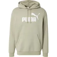Puma Sweat de sport 'ESS No. 1' kaki / blanc