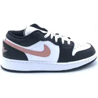 Jordan Chaussure Air 1 Low pour ado - Blanc