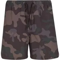 Brandit Shorts de bain beige foncé / brun foncé / gris / sapin