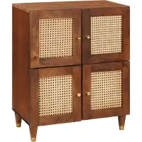 vidaXL Buffet Marron 60 x 33.5 x 75 cm Bois massif Mango