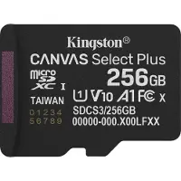 Kingston SDCS3/256GBSP SD MicroSD Card 256GB SDXC Canvas+ Gen3 o.Adapter retail