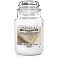 Yankee candle Bougie grande - Lin blanc et dentelle YANKEE CANDLE