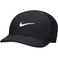 Nike Casquette de sport 'Club' noir / blanc