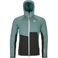 Ortovox Fleece Rib Hoody Mens Arctic Grey XL Sweat à capuche outdoor