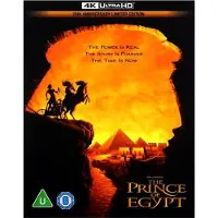 Import The Prince Of Egypt 25th Anniversary Limited Edition Blu-ray 4K Ultra HD