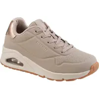 SKECHERS Baskets basses 'Schnürschuh Damen 177094 TPE Kunststoff (Synthetik) in beige' beige