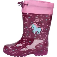 Lico Boots 'Power Blinky' bleu clair / baie / rose clair