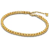 Pandora Funkelndes Gelbes Tennisarmband, (20 cm)