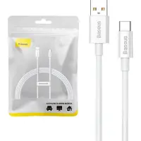 Baseus Superior 100W Usb to Usb-C Cable 1.5M (White)