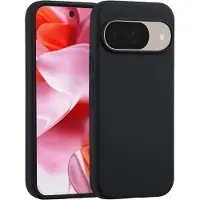 Accezz Coque Liquid Silicone Google Pixel 11 / 11 Pro / 10 / 10 Pro - Noir