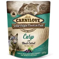 Carnilove - Pâtée pour chien Carotte Noire & Carpe - 300g