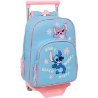 Safta Sac à Dos à Roulettes Stitch Happy