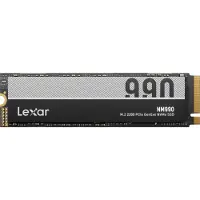 Lexar SSD | NM990 | 2000 GB | M.2 2280 SSD format | PCIe Gen 5x4 solid state drive interface | Read speed 14000 MB/s | Write speed 10000 MB/s