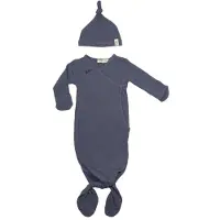 Snoozebaby Sac de couchage & Pack in 1 Snoozebaby avec chapeau Blue Nights - 0-3 mois