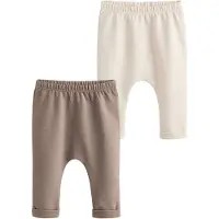 Next Leggings beige clair / chocolat