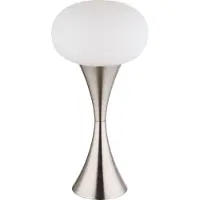 Globo Lighting Lampe de table en métal nickel mat, 1x E14