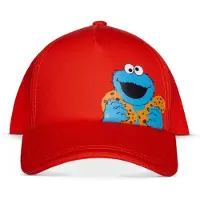 Sesame Street Casquette de - Cookie Monster - pour Unisexe - rouge - Taille Standard