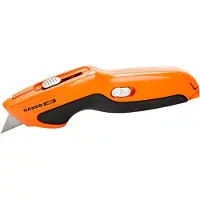 Bahco Couteau Rétractable Avec Poignée En Tpr 160 Mm