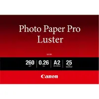 Canon LU101 A2 PHOTO PRO LUSTER 260 MICRON 260G 25SH