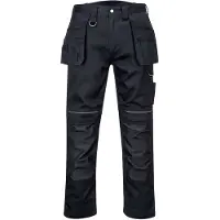 Portwest PW347 PW3 pantalon en coton avec poches holster noir taille 42