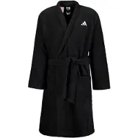 Adidas Peignoires de bain de sport 'Bathrobe' noir / blanc