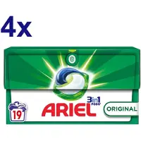 Ariel 4x19 Pods Original, Lessive En Capsules