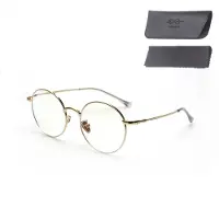 LC Eyewear Lunettes d'ordinateur - Lunettes à lumière bleue - Lunettes d'affichage - Métal - Unisexe - Or