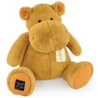 Doudou et Compagnie Les Hippos Peluche Ocre 40 Cm De