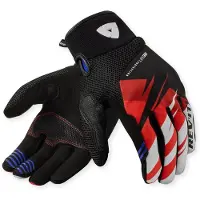 REV'IT! REV’IT! Surge Black Red Gloves Taille L
