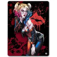 Batman Couverture DC Comics de - Harley Quinn - Kiss - pour Indifférent - multicolore - Taille Standard