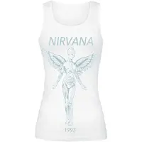 Nirvana Top de - Angel - S - XXL - pour Femme - blanc - Taille L
