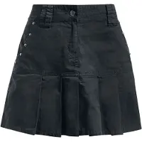 Brandit Jupe mi-longue de - Jupe Dale - XS - 4XL - pour Femme - noir - Taille 3XL
