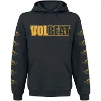 Volbeat Sweat-shirt à capuche de - God Of Angels Trust - S - 4XL - pour Homme - noir - Taille L