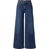 Levi's pour femme. 0039B-0004 Jeans 728 Wide Leg blue (25/30), Bleu, Casuel, Coton, Denim