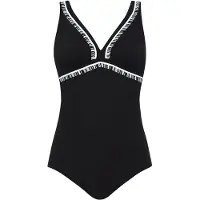 Sunmarin Maillot de bain noir / blanc