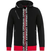 Cipo & Baxx Survêtement rouge / noir / blanc